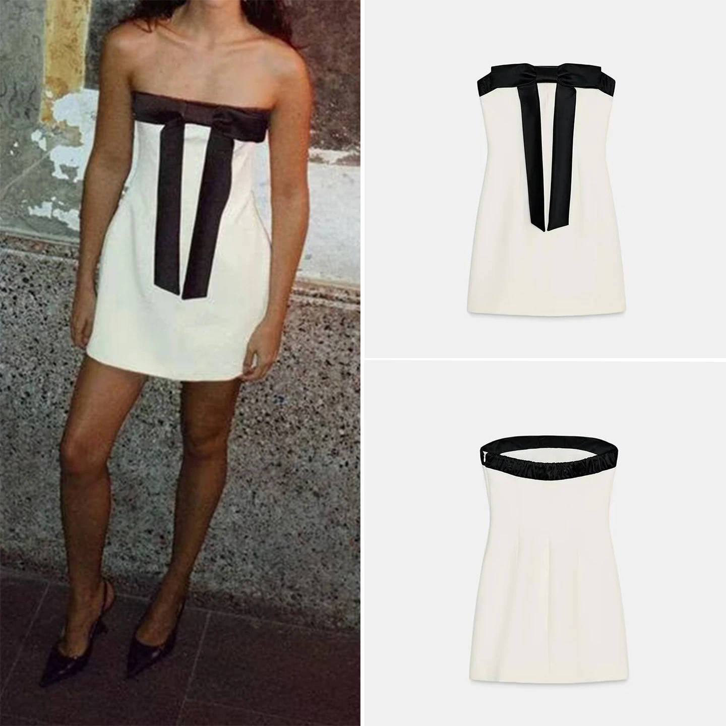 Ele Knot Design Strapl Dr Z Marca Europea Sle Svel Slim Fit Ropa diaria para damas