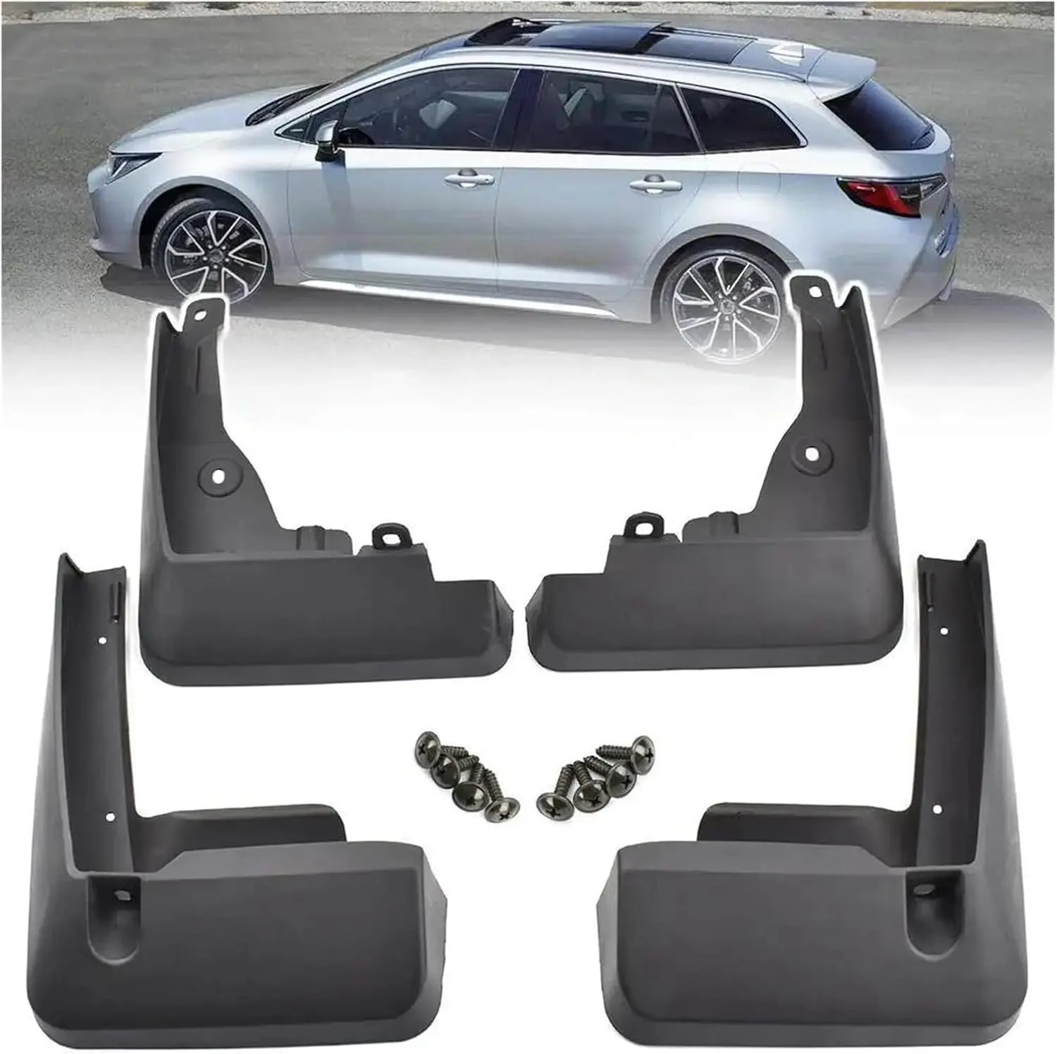 

1set Fenders Suitable For Toyota Corolla E210 Front And Rear Fenders Front Rear Mudguards Mud Flaps Automobiles And Spare Parts