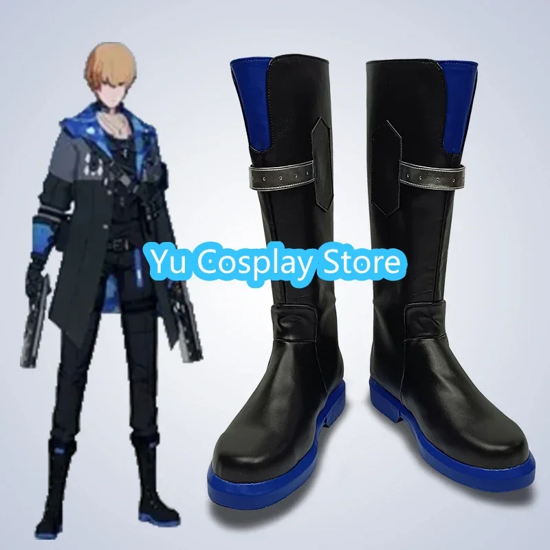 Lee Palefire Cosplay Shoes Game GRAY RAVEN PUNISHING Cosplay Props Halloween Carnival Boots PU Leather ShoesCustom Made