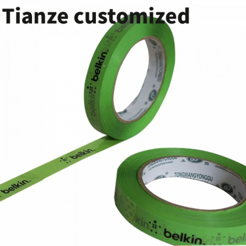 

10 pieces（custom）Green floral tape waterproof adhesive seal tape greenhouses 150mm packaging tape with logo