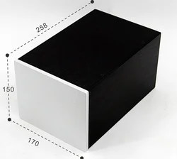 BZ1715 full aluminum amplifier chassis Multipurpose chassis Power Shell /AMP Enclosure /case/DIY box (170*150* 258mm)