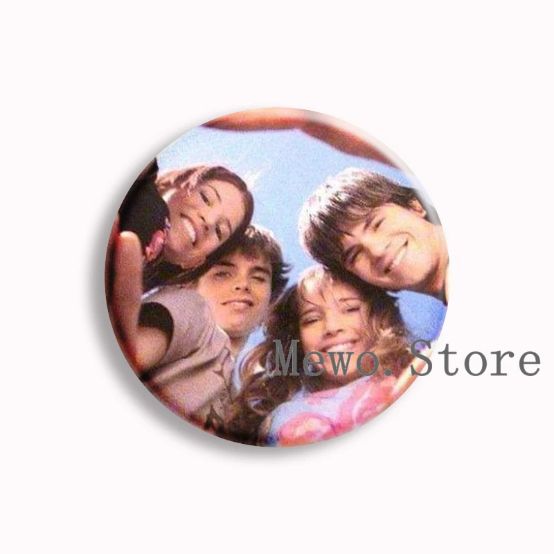 Film Rebelde Way bouton souple broche Camila Bordonaba Luisana Lopilato broches Badge sac décor accessoires Fans recueillir des cadeaux