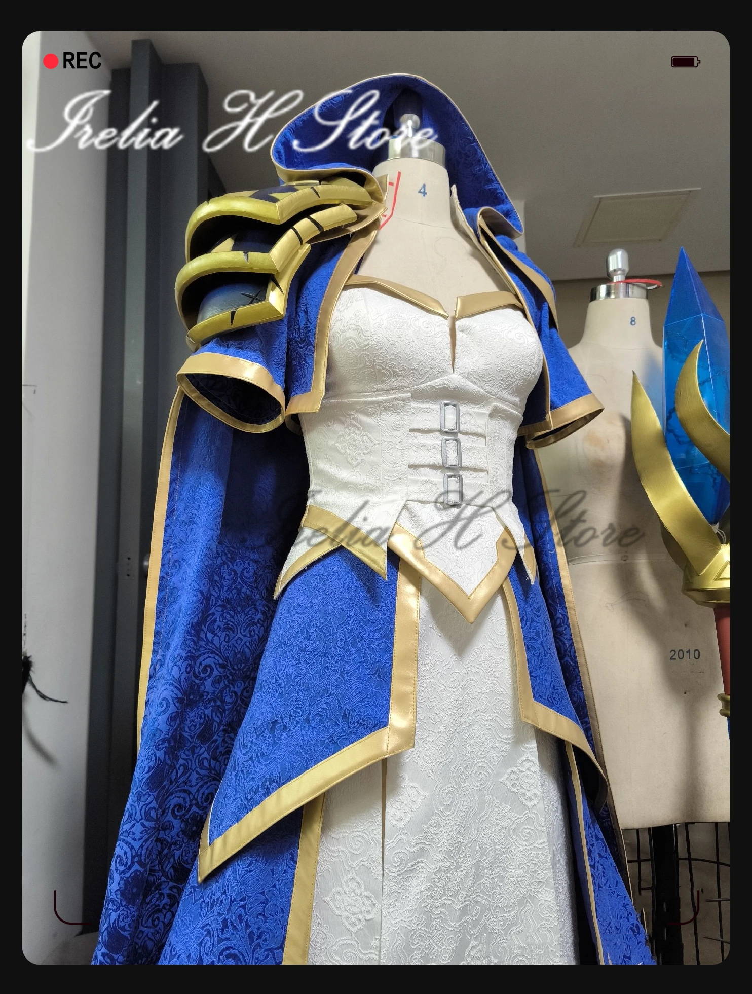 

Irelia H магазин Jaina из WOW Jaina Proudmoore Косплей Костюм Полный Комплект Высокое качество частный на заказ