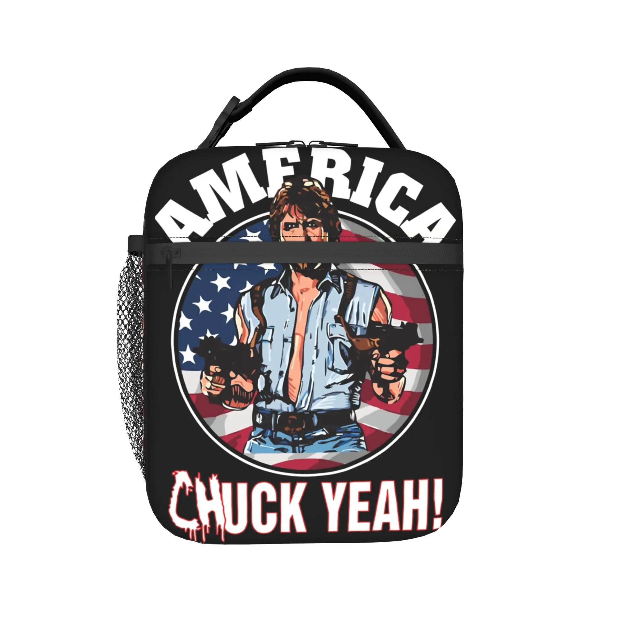 

Аксессуары RIP Chuck Norris Never Dies: изолированная сумка-тоут для обедов, контейнер для еды, портативный термоконтейнер для офиса, ланч-боксы