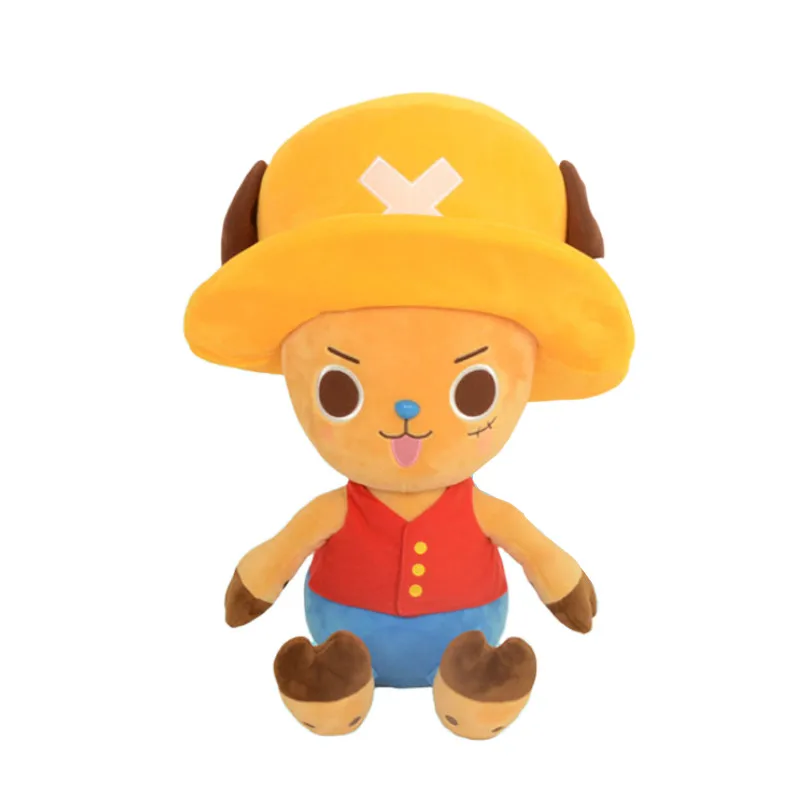 Japanische Anime 25 cm One Piece Original Plüschtiere CartoonFigure Ruffy Chopper Ace Roronoa Zoro Niedliche Stoffpuppe Kinder Weihnachtsgeschenke – Detail 6