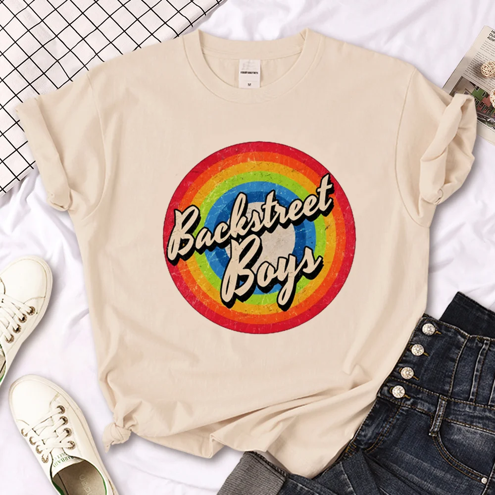 Backstreet Boys t-shirts women anime t shirt girl harajuku designer manga clothing