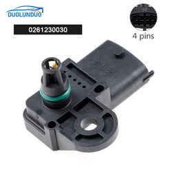 New 0261230030 77364869 MAP Sensor For FIAT 500 PANDA PALIO LINEA PUNTO BRAVA BRAVO DOBLO IDEA MUSA STILO LANCIA 1.1 1.2 1.4