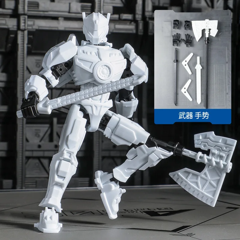 Figurines d'action de Robot Shapeshift mobiles multi-articulés, jouets factices de Mannequin «Wanderer» imprimés en 3d-besoin d'assembler soi-même
