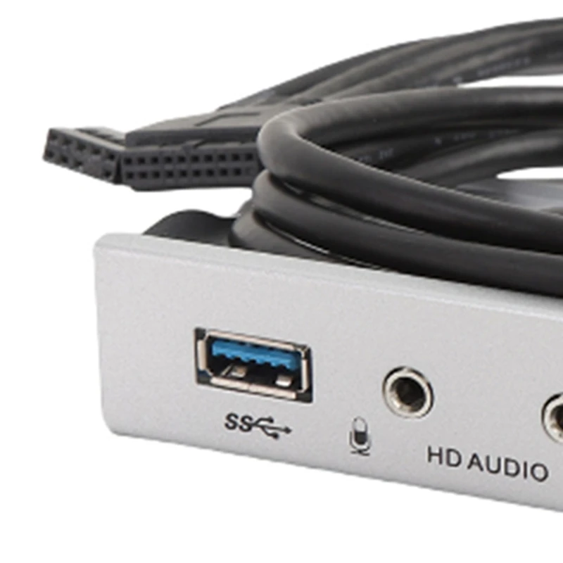 USB 3.0 Front Panel Fast Data Transfer Floppy Bay Drive Front Panel Hot Sale in Stock