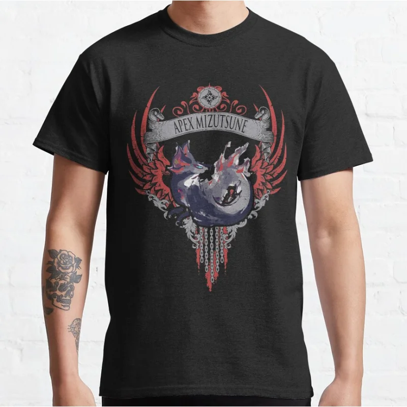 

APEX MIZUTSUNE 0220 Monster hunter world gift t shirt for men Cartoon Video game MHW Graphic Tee Y2K Clothes All size tops S-6XL