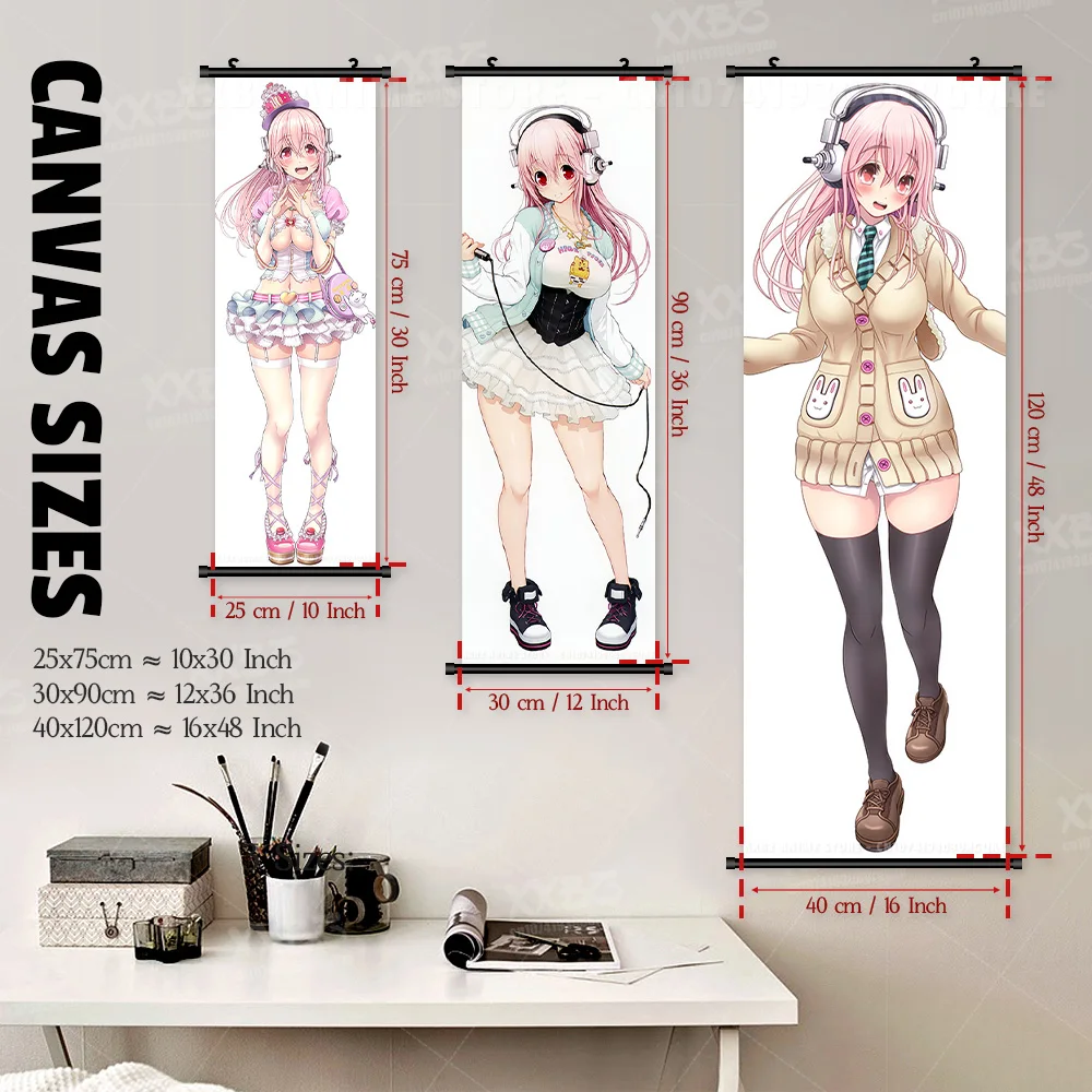 لعبة فيديو مخطوطات الأدوار صورة الحكيمة جدار عمل فني خلفية أنيمي معلقة اللوحة Hoem الملصقات الزخرفية لسوبر سونيكو