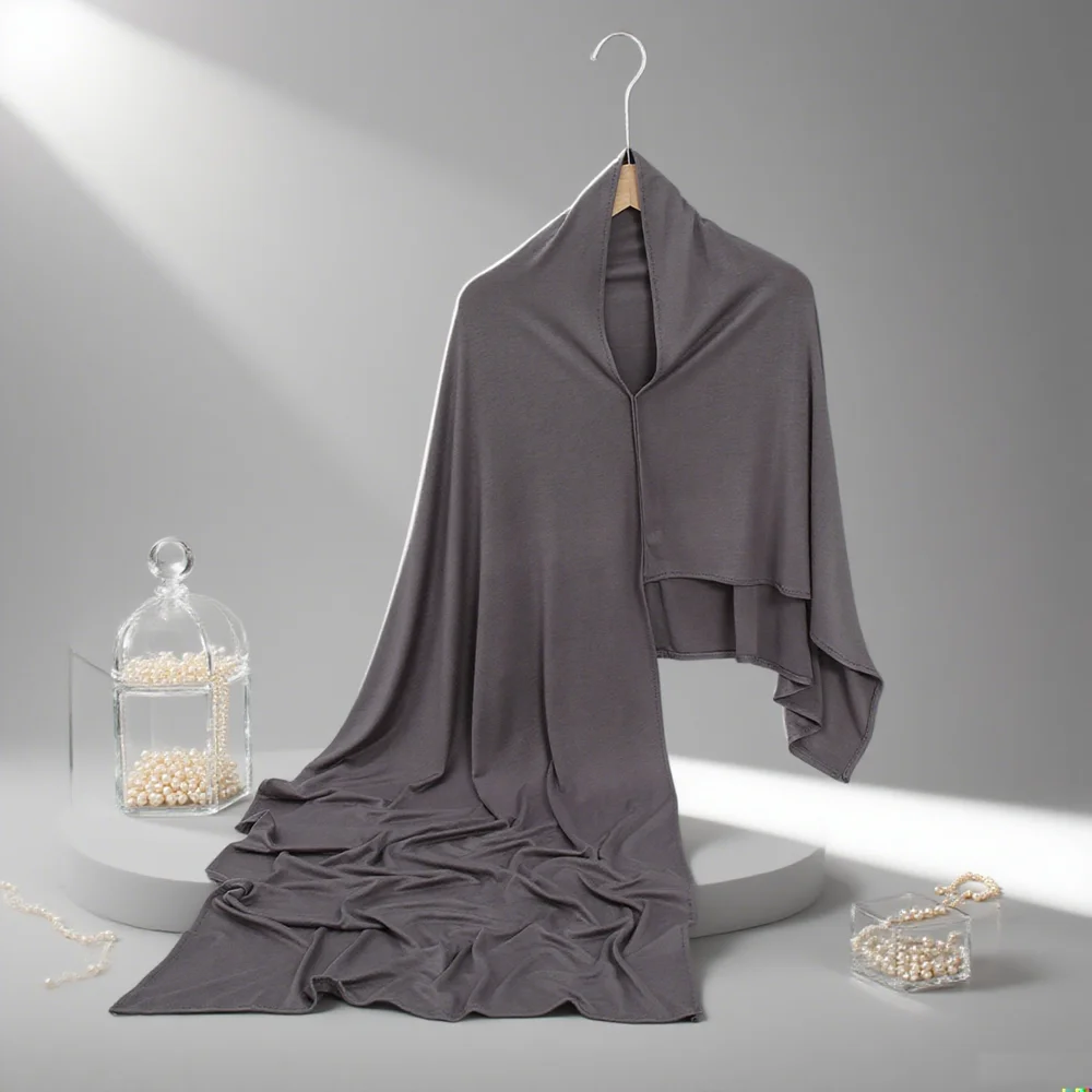 

Мусульманский женский мгновенный хиджаб, шарф премиум-класса, эластичный платок из пашмины, мусульманский хиджаб, повязки на голову, шаль, платок, тюрбан