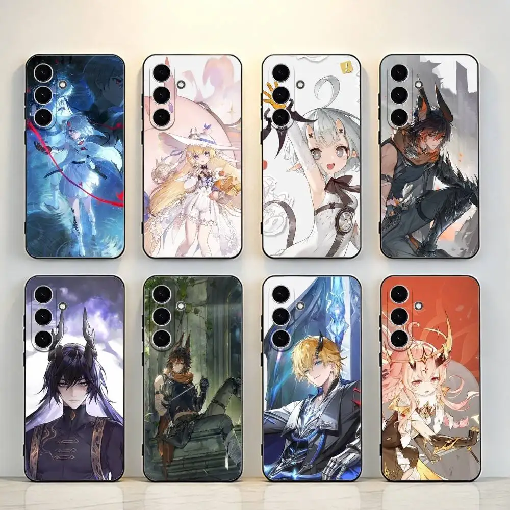 

Duet Night Abyss G-Game Phone Case For Samsung Galaxy A73,A72,A71,A70,A53,A52,A51,Others Soft Black Shell ll