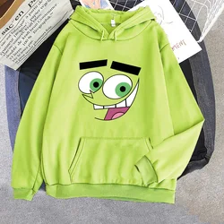 Felpe con cappuccio abbastanza oddgenitori felpa comoda con stampa Anime Cartoon con cappuccio Harajuku Kawaii Clothes pullover carini Unisex