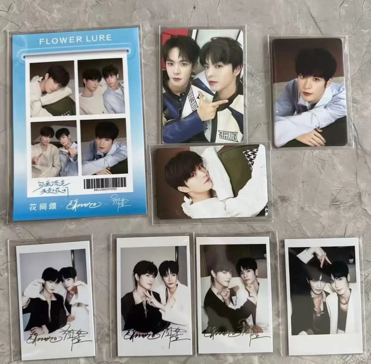 

Zhexu Zhang Jin Mi SanShi Flower Lure goods card postcard official original merchandise