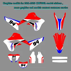 For 2021-2023 CRF300L 2021 2022 2023 model stickers,  more graphics and models contact customer service