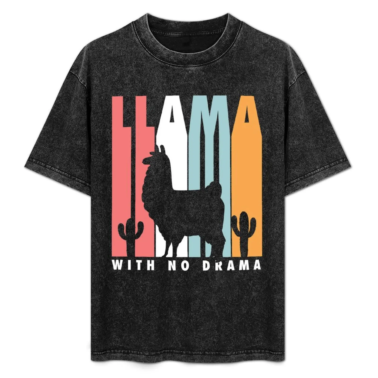 

Футболка Llama With No Drama, спортивная дышащая футболка с короткими рукавами