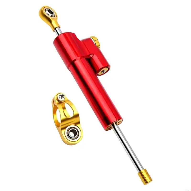 M76E Motorrad-Lenkungsdämpfer-Hardware-Kit mit goldener Klemmhalterung, Metallgehäuse und Straßengebrauch für Garagenarbeiten – Detail 7