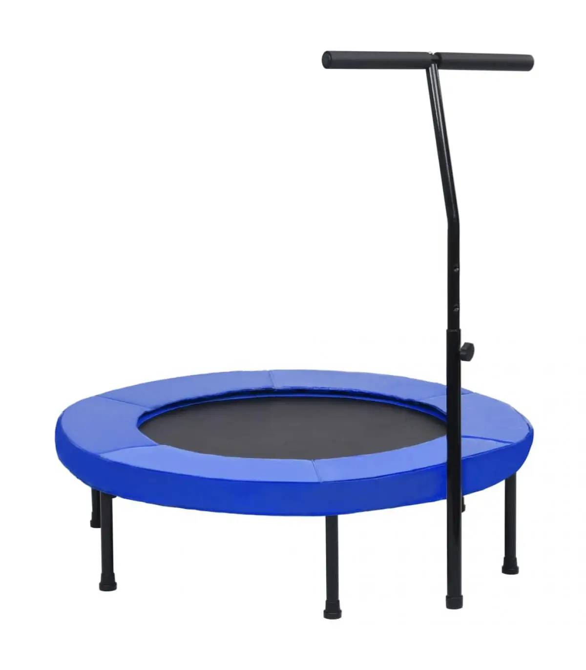 Trampoline Trampoline fitness with Handle and Safety Pad 102 cm