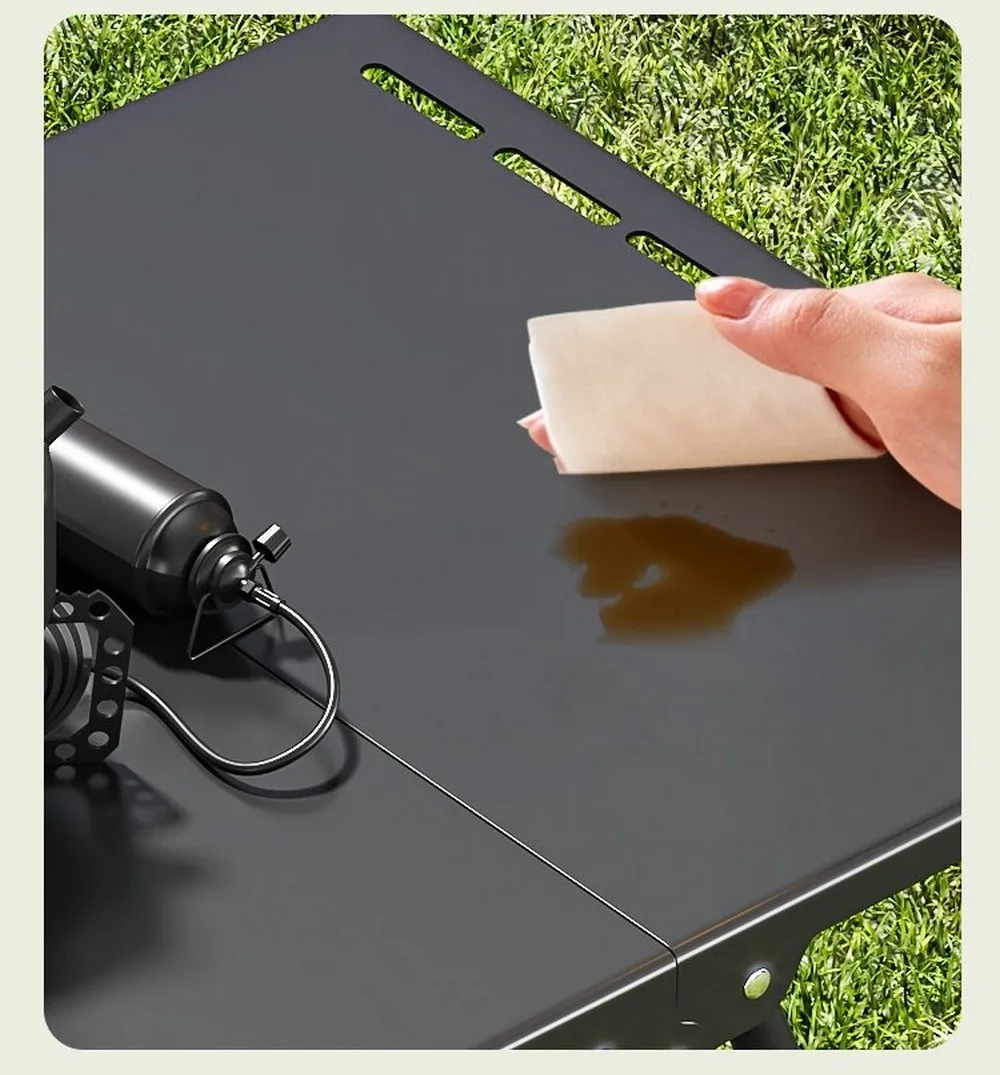 Portable Folding Tactical Table Square Outdoor Dining Desk for Camping Picnic Night Market Stall Barbecue