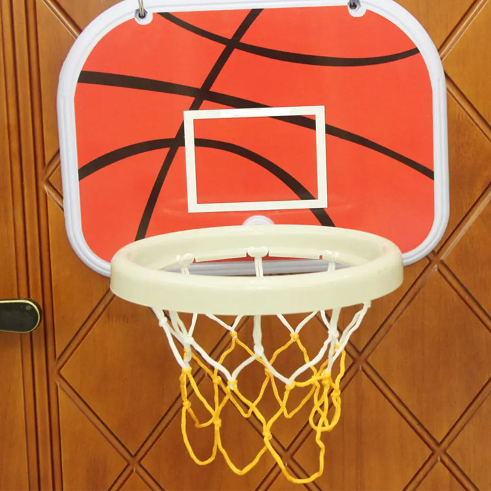 

WallMounted Kids Basketball Hoop R om Color ABS Plastic Lightweight Indoor Toy Children Basketball St Smooth Bezel Easy