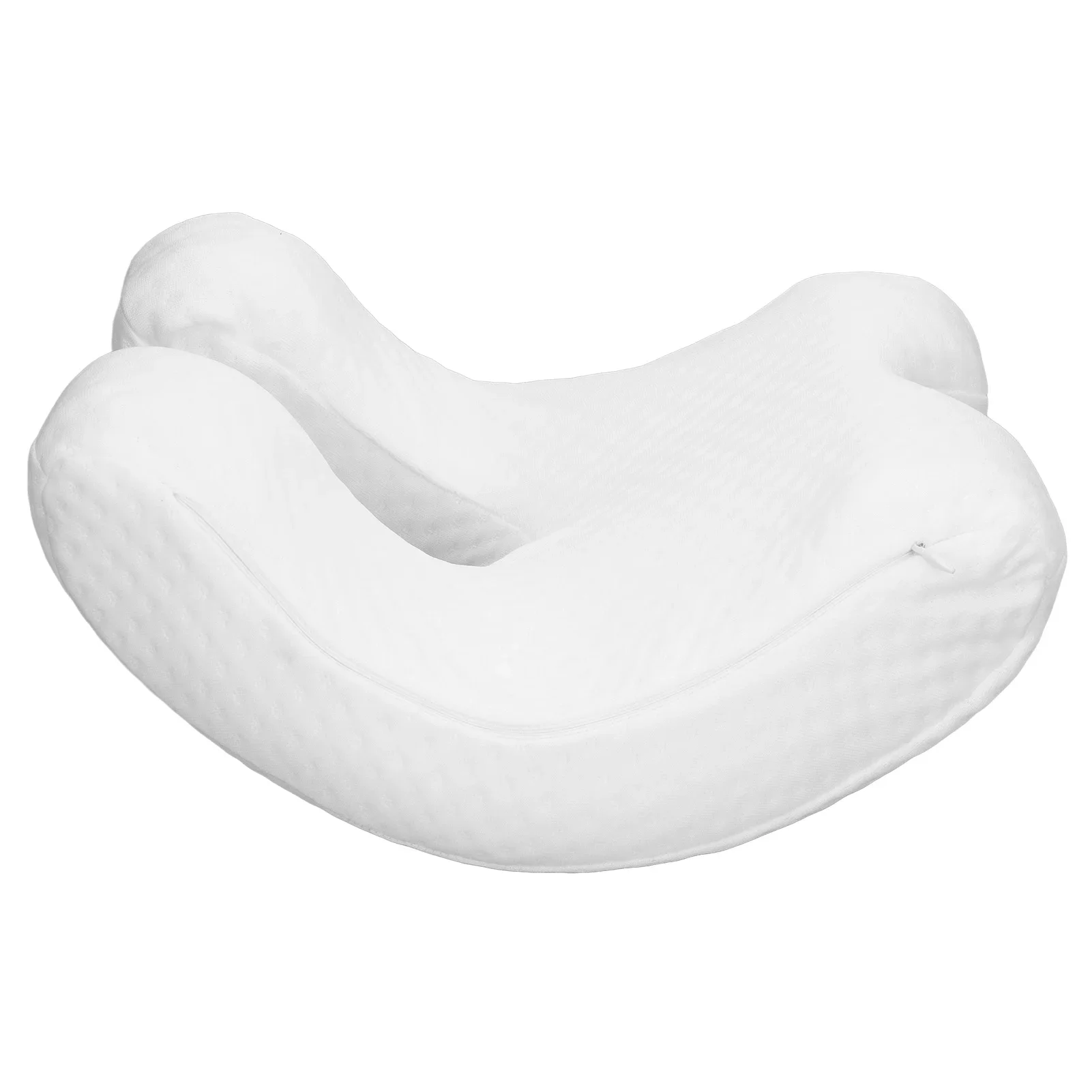 Arch U-shaped Pillow Curved Memory Foam Pillow Sleep Neck Cervical Pressure Belt Arm Rest Hand Pillow Couple Side Office Support