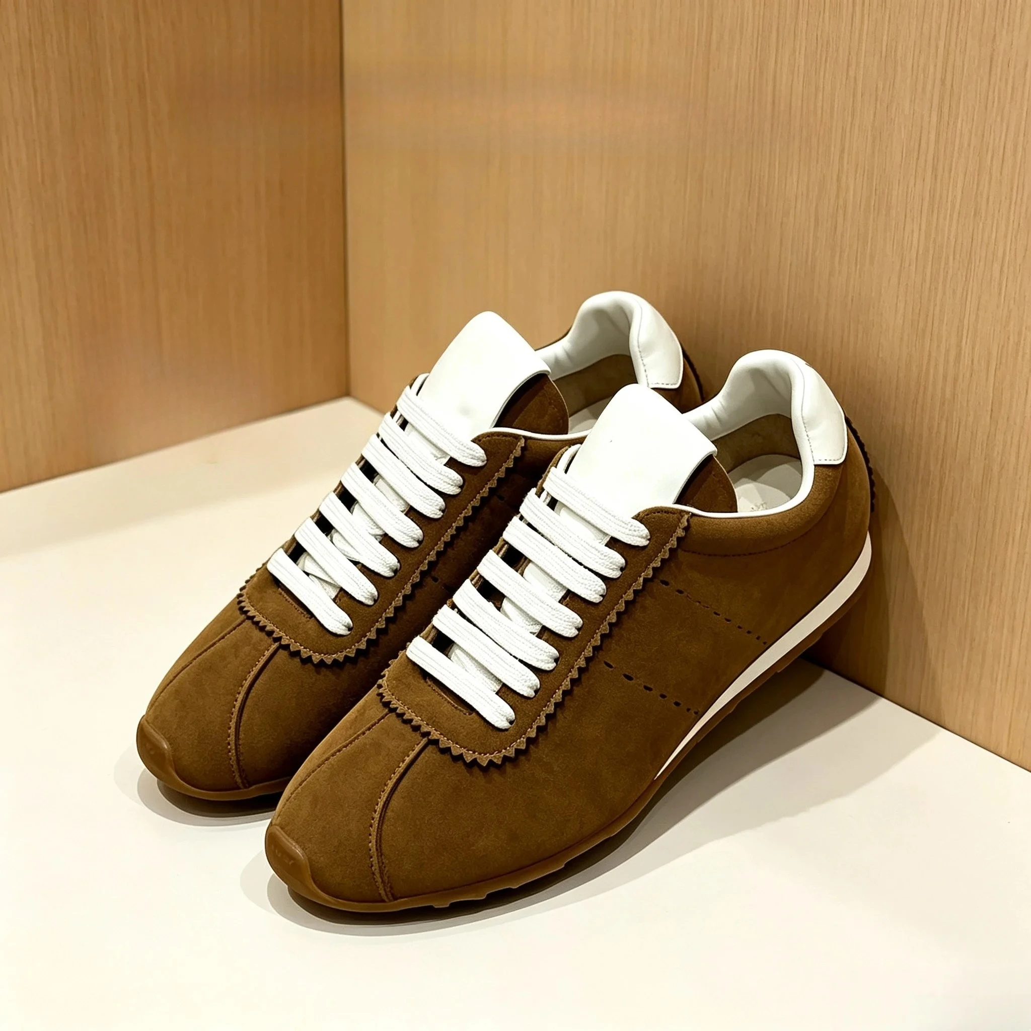 Luxury Retro Couple Sneakers, Outdoor Casual Sports Running Shoes, Non-slip Sole, Suede Upper, Unisex Brand Discount 5E114E