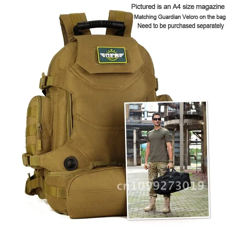

Lightweight Camping Backpack Waterproof 40L Outdoor Hiking Bag Men's Bags and Women's Outdoor Camouflage
