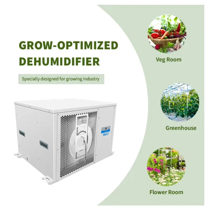 225pints/106L Grow Room Temperature Control Dehumidifier Industrial Dehumidifier Grow Room Tents