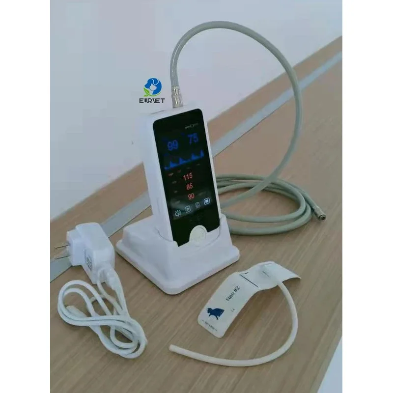 Multiparameter Veterinary Vital Signs Monitor Blood Pressure Testing Device For Animal