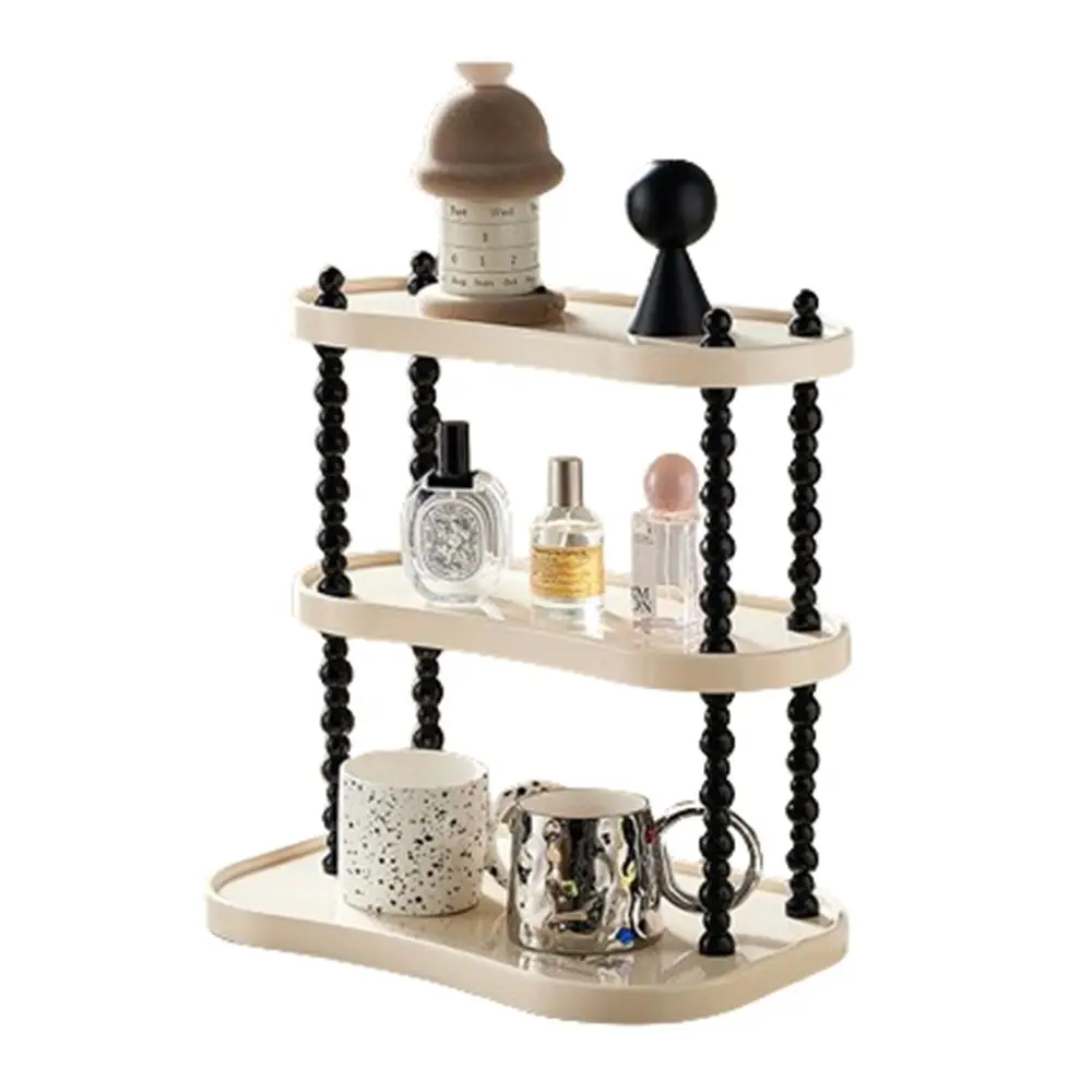 

INS Desktop Storage Rack 2/3 Layers Display Shelf Water Cup Storage Rack Large Capacity Clutter-Free Cosmetic Storage Shelf