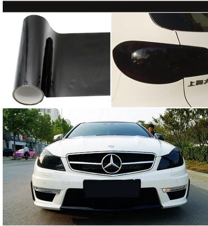 Auto Scheinwerfer Rücklicht Schutz Film Tönung Vinyl Film Auto Lampe Film Aufkleber Blatt Farbwechsel Rauch Matt Hinten Nebel Aufkleber