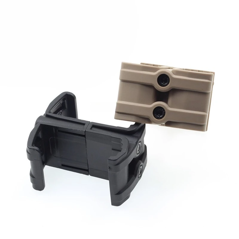 Dual Parallel Magazine Coupler Tactical Universal Fits AK AR15 M4 Mag595 Airsoft Gun Clip Mount Holder Accessories