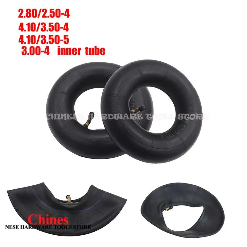 Nuevo 2,80 2,50-4 / 3,00-4 / 4,10 3,50-4/ 4,10 3,50-5 neumático de válvula de Metal de tubo interior para cortacésped con ruedas múltiples modelos