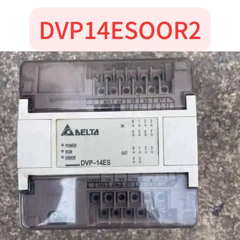 

Second-hand DVP14ES00R2 tested ok PLC controller