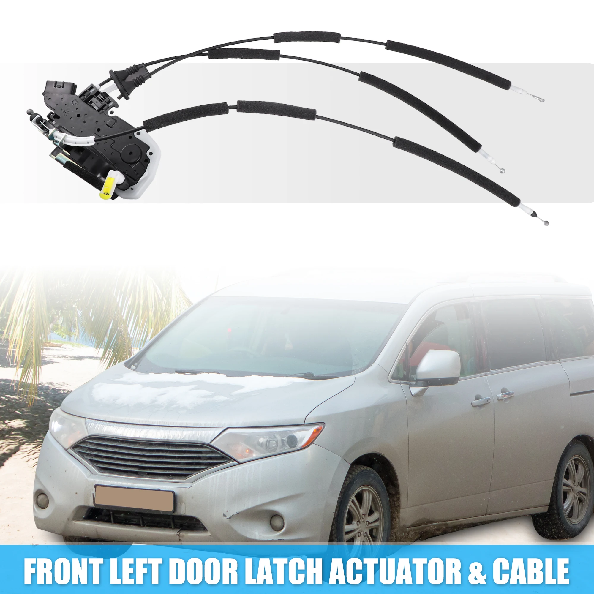 

Uxcell Car Door Latch Actuator Front Left Side for Nissan Quest 3.5L 80501-1Ja0A