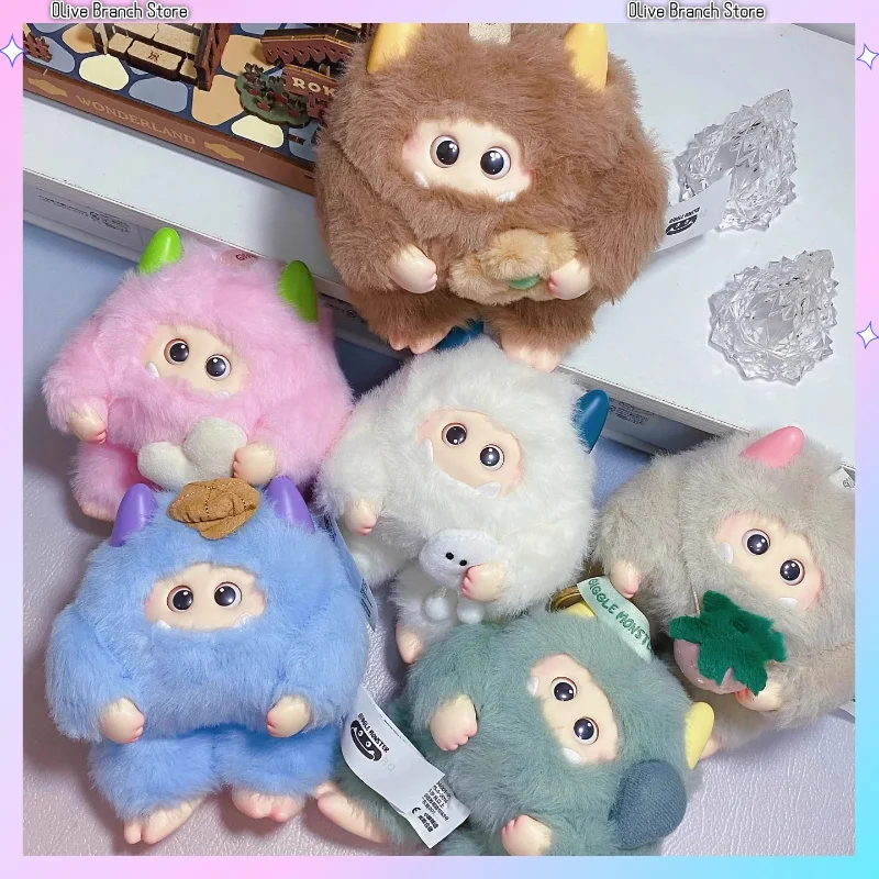 

In Stock Velvet Monster Cotton Candy Dream Series Blind Box Cute Desktop Room Ornament Decorative Backpack Pendant Birthday Gift