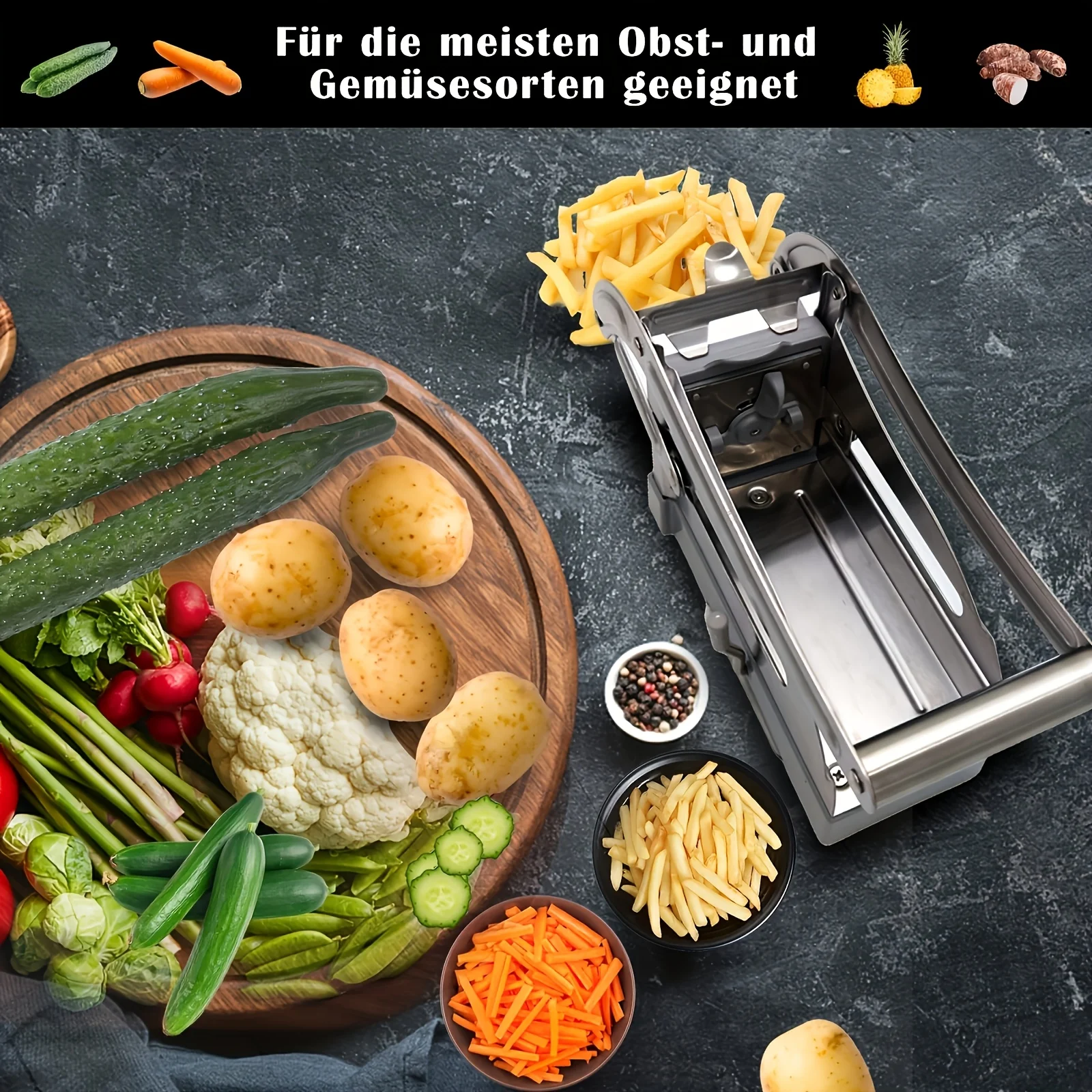 เครื่องหั่นผัก, เครื่องหั่นมัน - Kitchen Gadgets Vegetable Cutter บทวิจารณ์และราคา