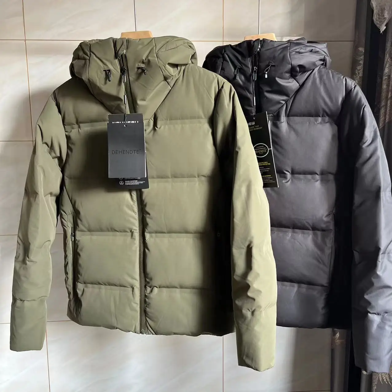 

Мужская повседневная куртка с капюшоном для активного отдыха, 90% белый пух, водонепроницаемая, ветрозащитная, с утеплением из полиэфирного волокна, на молнии