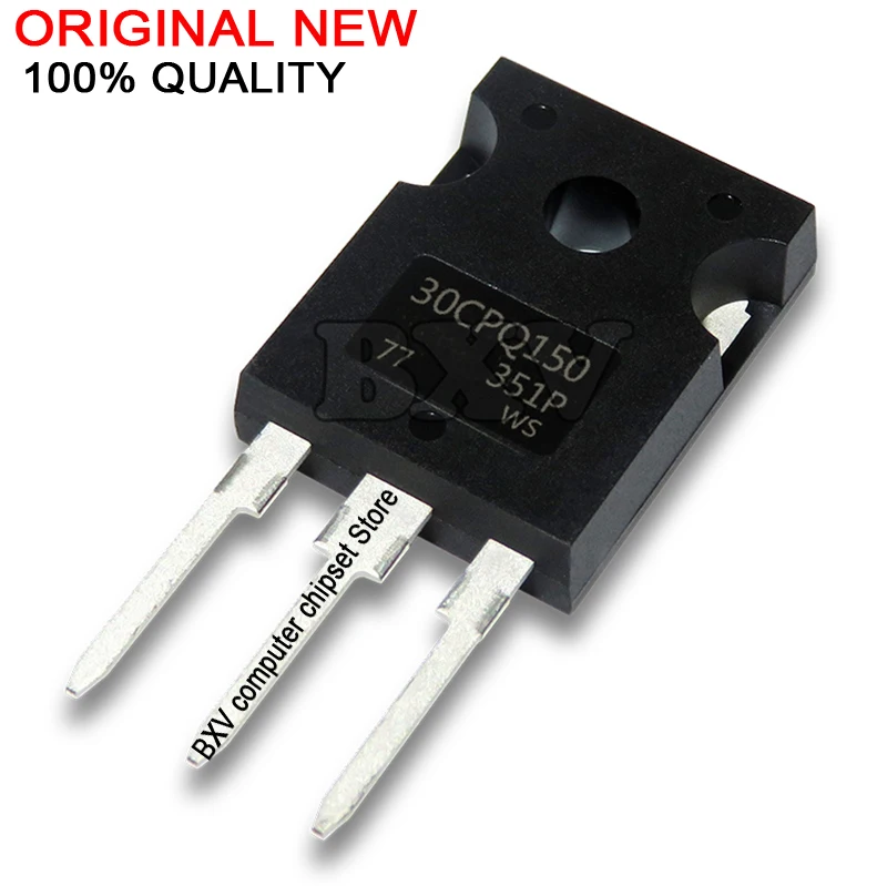 5PCS 60CPQ150 TO-247 60CQP150 60CPQ150PBF TO247 60CPQ150 60CPQ150PBF 30CPQ150 30CPQ150PBF Schottky Rectifier Diode 150V 60A