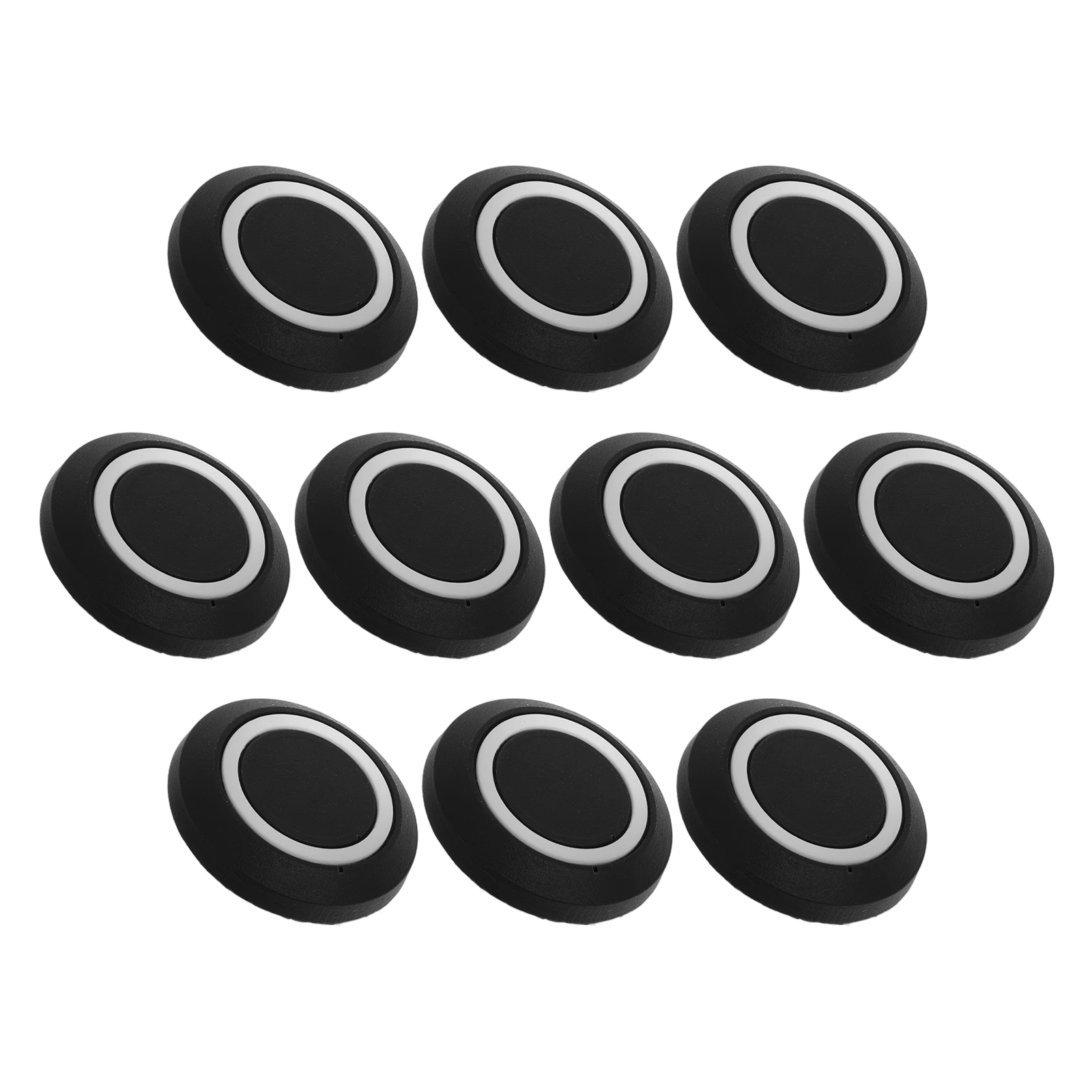 

10 Pcs Door Anti Collision Edge Guards Bumper Sill Prevention Protector Black Plastic Strip Stickers for SUV Truck