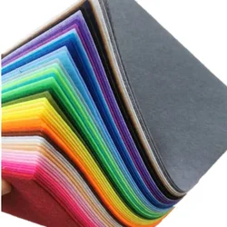 40Pcs 20*30cm Craft Felt Fabric Sheet Approx 12*8 inch Per Sheet Non woven Fabric Cloth For Sewing Handmade Patchwork Needlework