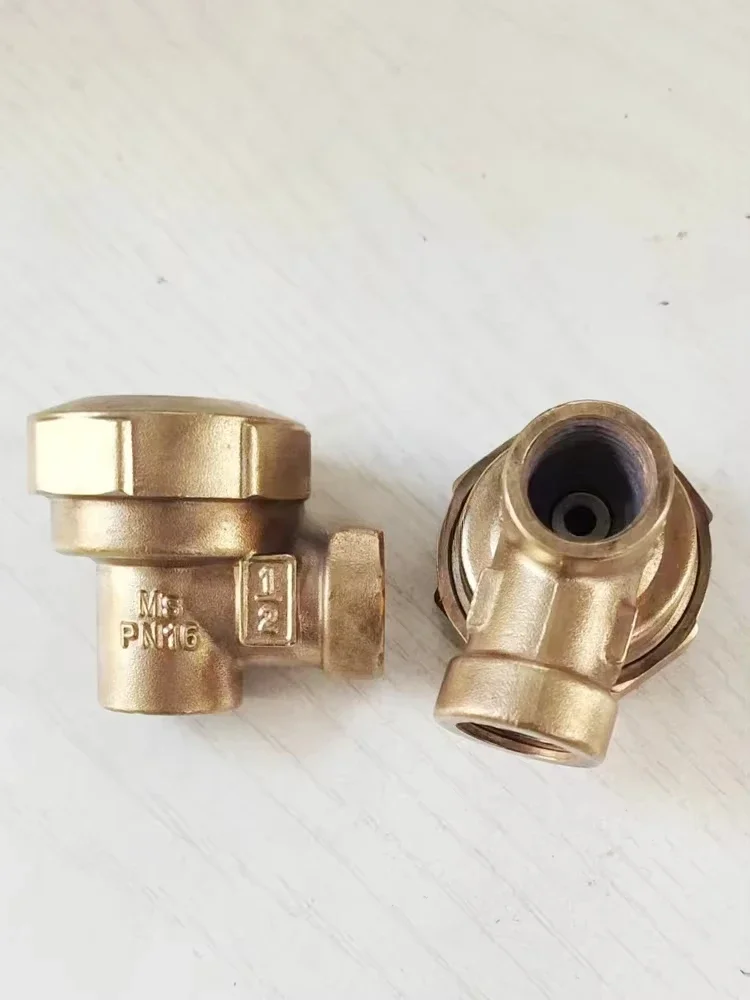 AV13 exhaust air valve BPT13X Spirax Sarco same brass angle type internal thread trap