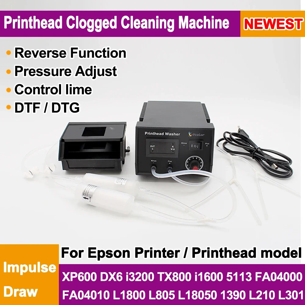 

FA04000 FA04010 Printerhead Cleaning Wash Machine For Epson L210 L301 L355 L365 L382 L385 L395 L3110 L3150 L3250 Washer Kit