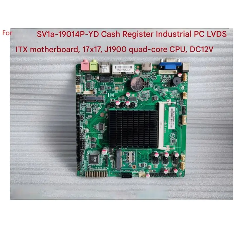 Exquisite-SV1A-19014P Quad Core COM Industrial Control Industrial Control Mainboard Embedded ITX Motherboard