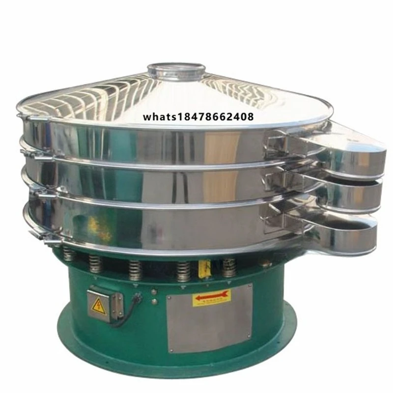 Food Grade Corn Grain Rotary Vibrating Screen Machine