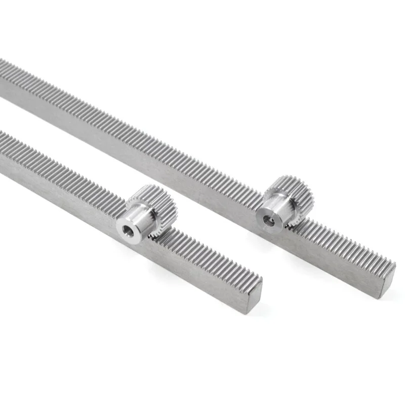 Factory Hot Sale Steel High Quality CNC Machining Straight Twill Tooth Rack Straight Steel Gear Rack and Pinion