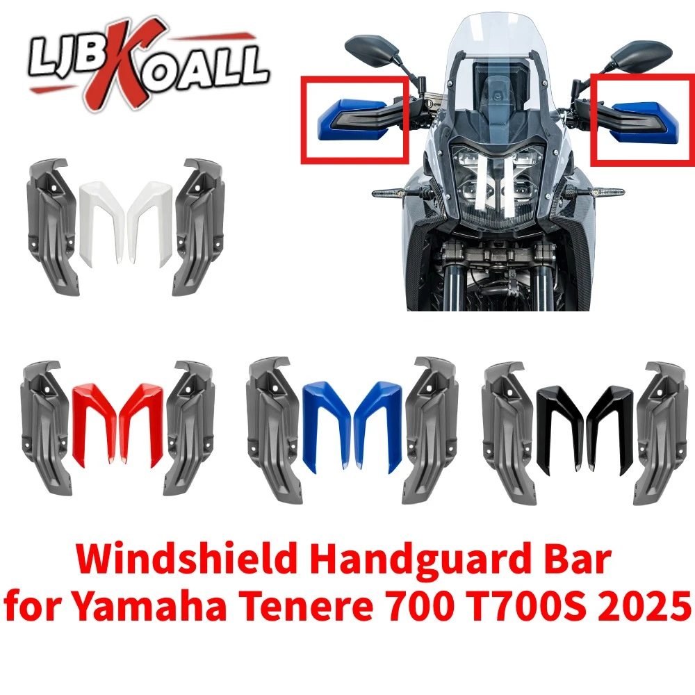 

Windshield Handguard Bar for Yamaha Tenere 700 T700S 2025 Hand Guards Handlebar for Tenere-700 T700S Hand Shield Guard Protector