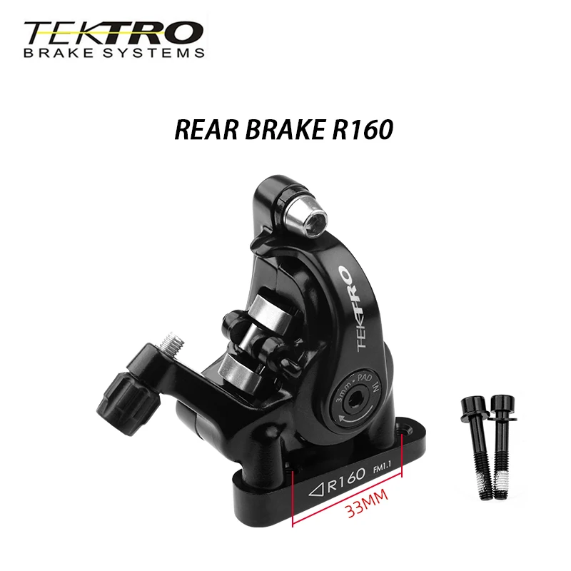 TEKTRO MD-C550 Road Bike Dual Piston cable Caliper Front/Rear Aluminum Alloy Mechanical Disc Bicycle Double Brakes Bicycle parts