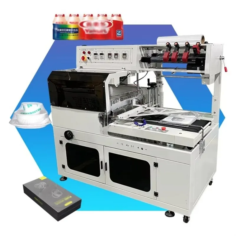 Smart Shrink Wrapping Machine Automatic Heat Shrink Packaging Equipment With Durable Film Sealing System